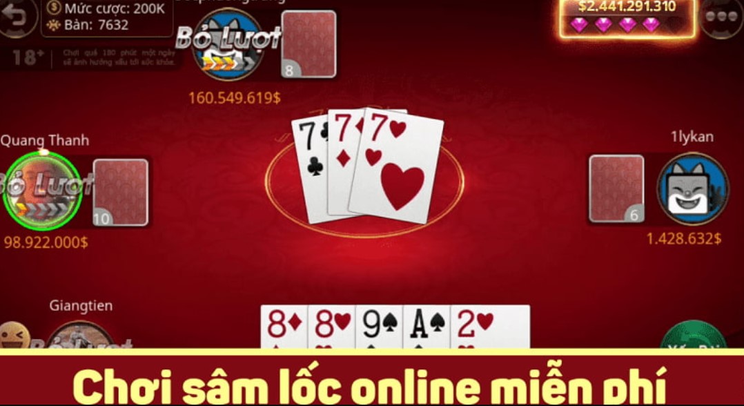 Sơ lược về game bài sâm 