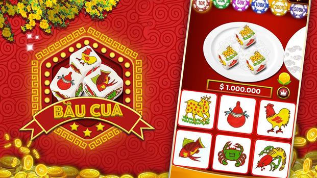 Giới thiệu trò chơi Game Bầu Cua Tôm Cá 8DAY