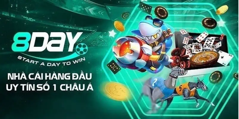 Giới thiệu 8DAY: Sòng bạc trực tuyến hàng đầu Việt Nam