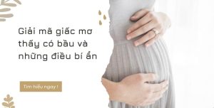 mơ thấy có bầu